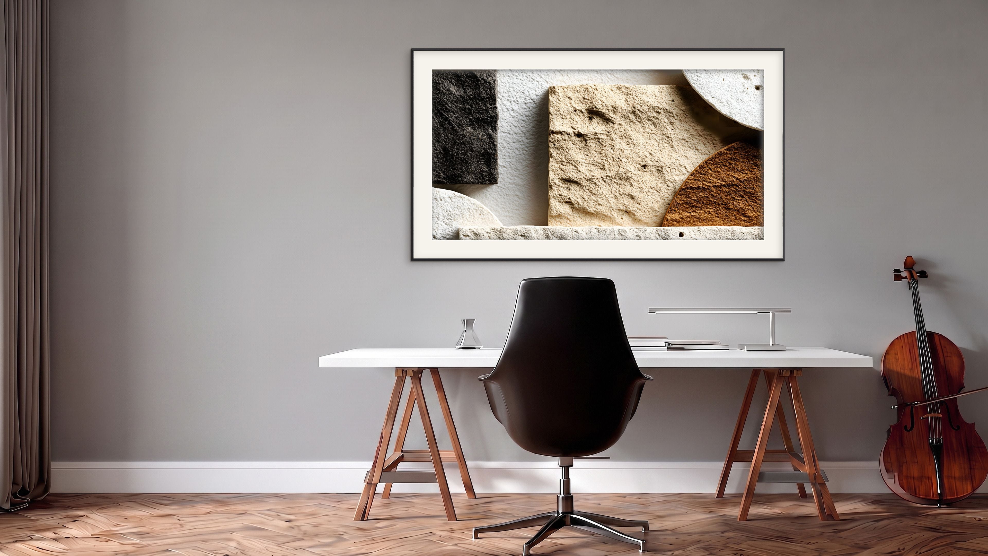 Layered Earth -Home Office