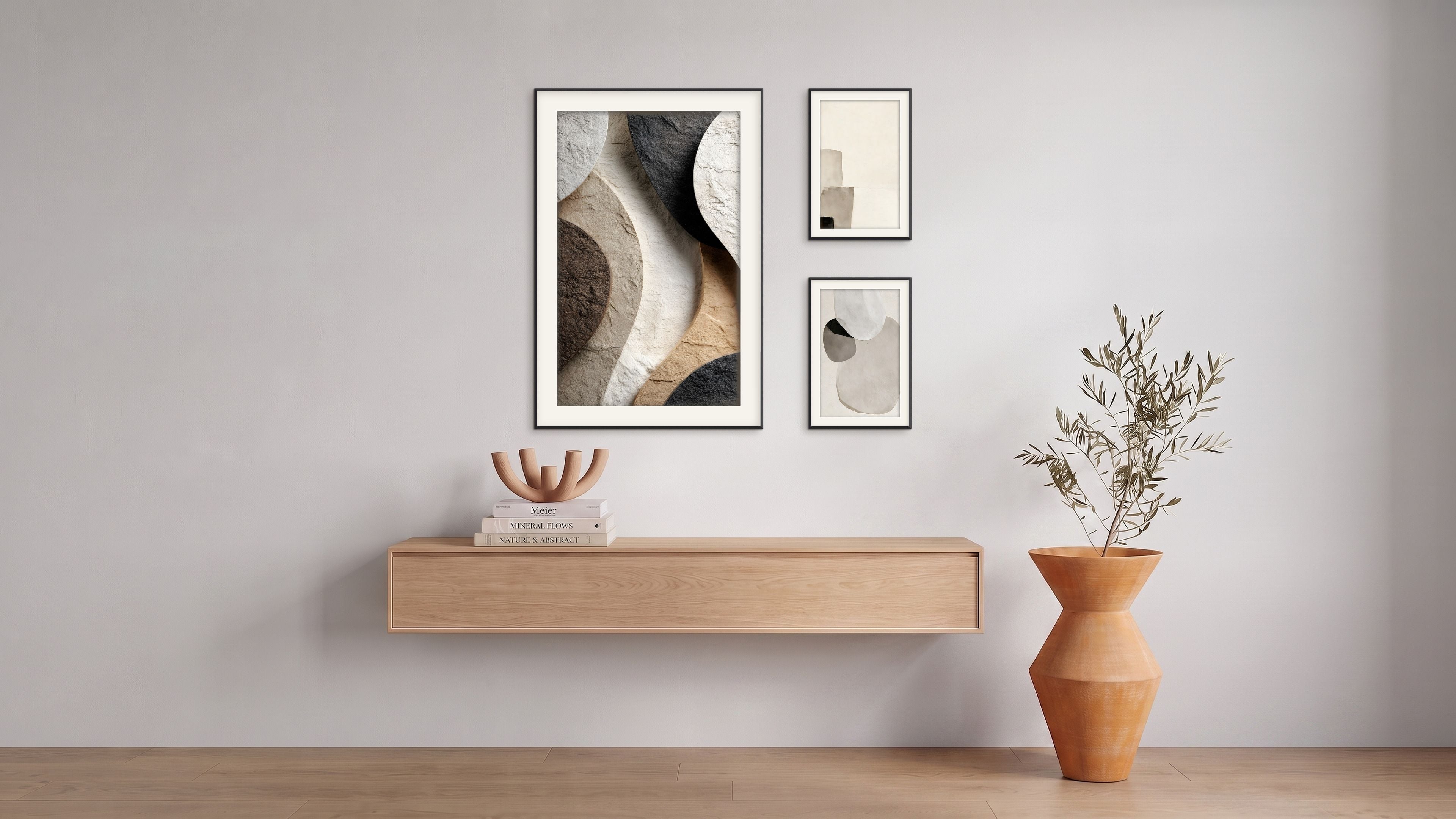 Layered Earth - Gallery Wall
