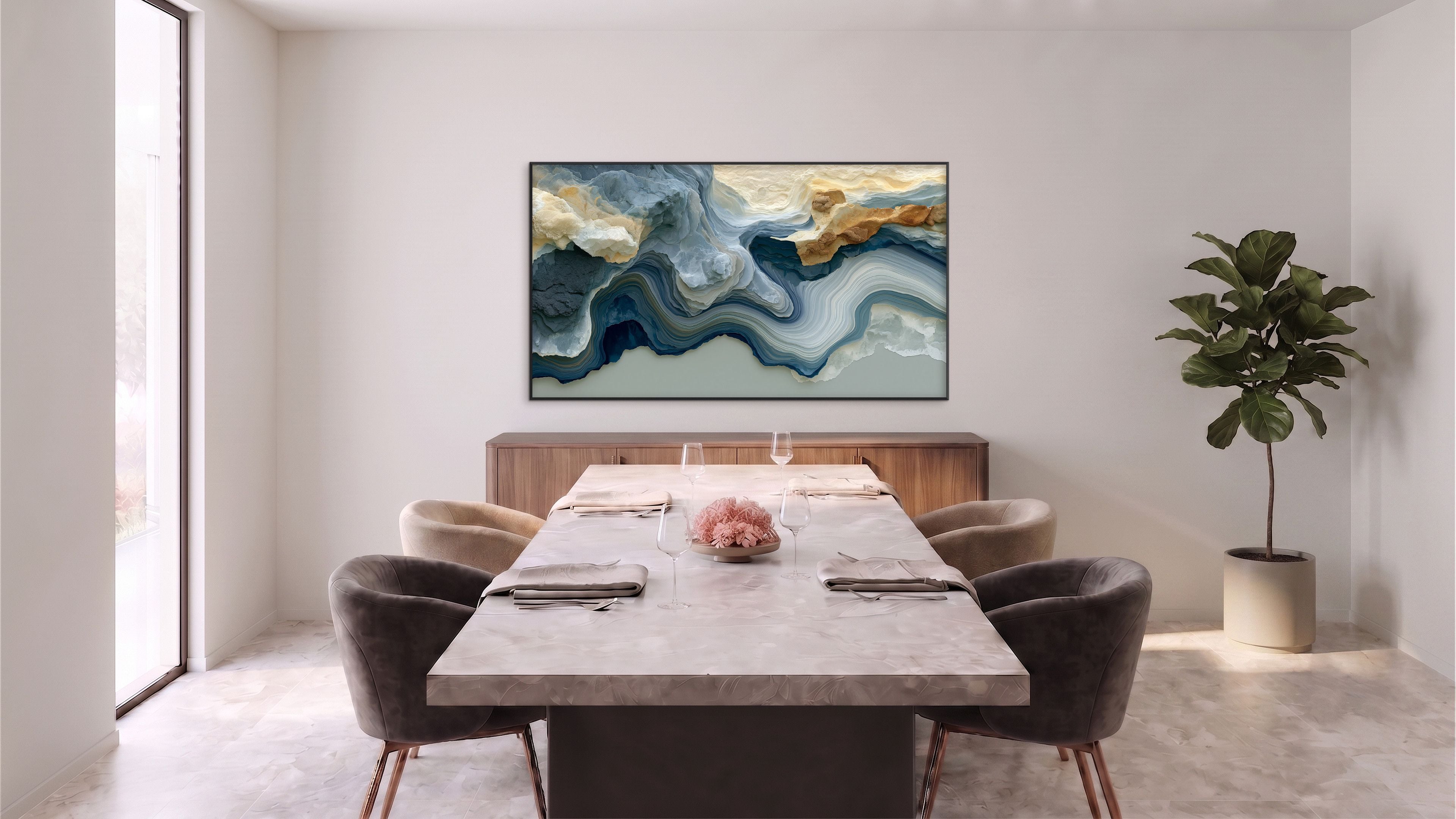 Atmospheric Mineral - Dining Room